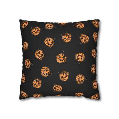 Sketchy Pumpkins - Halloween Pillow Cover