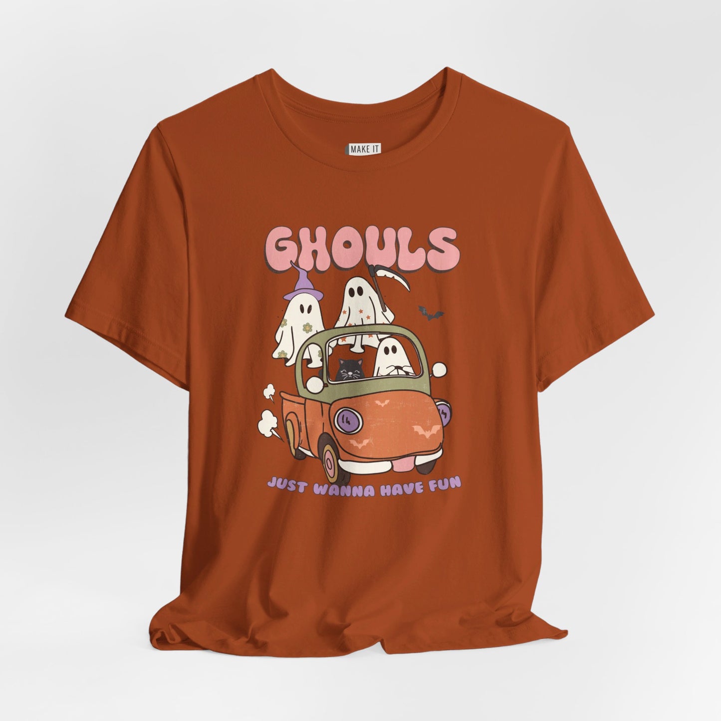 "Ghouls Just Wanna Have Fun" Retro Halloween Tee