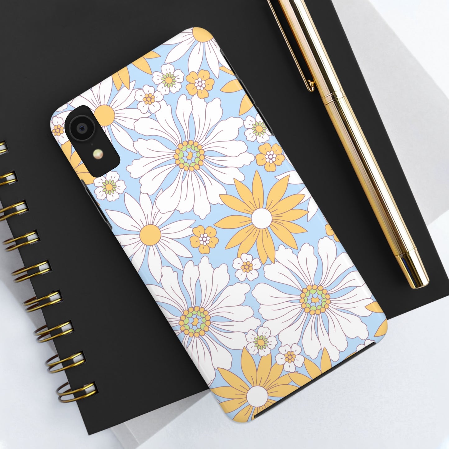 Blue Floral Phone Case