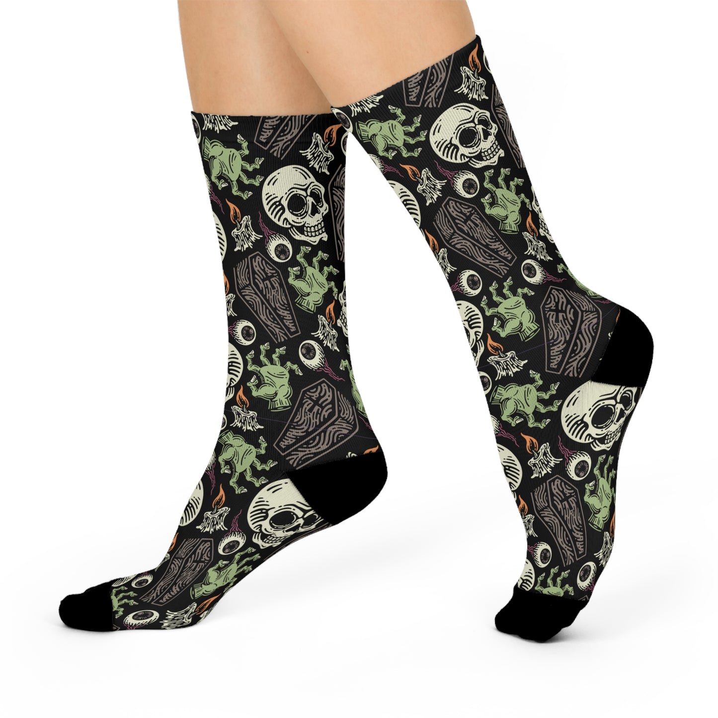 Sinister Skulls - Premium Unisex Crew Socks