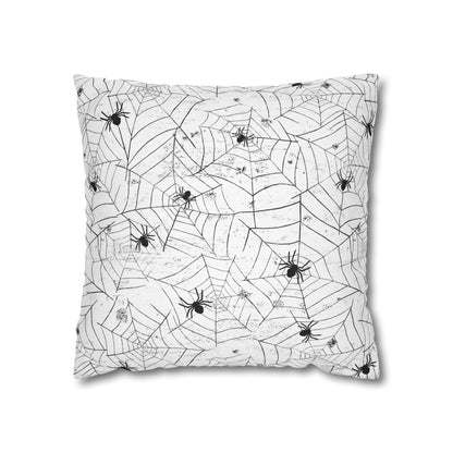 Spiders & Webs - Halloween Pillow Cover