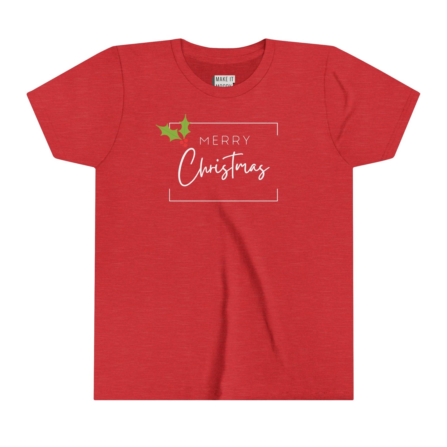 "Merry Christmas" - Youth Christmas T-Shirt