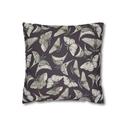 Moth Print - Halloween Pillow Cover