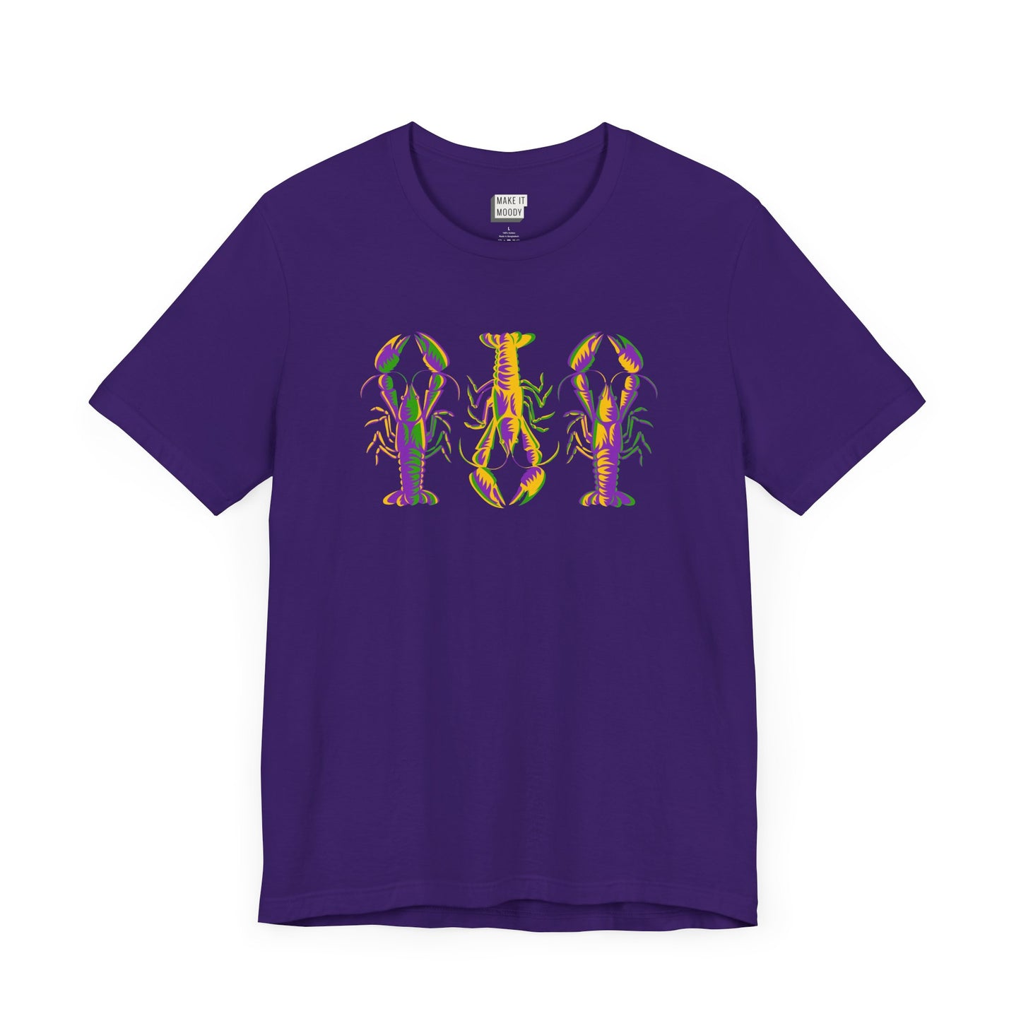 Crawfish Mardi Gras Tee