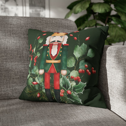 Nutcracker Christmas Pillow Cover