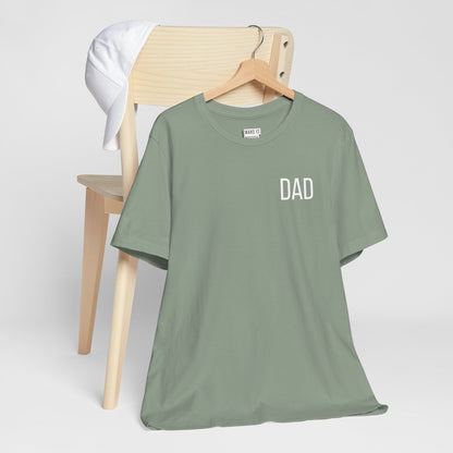 "Dad Husband Hero" Dad Tee