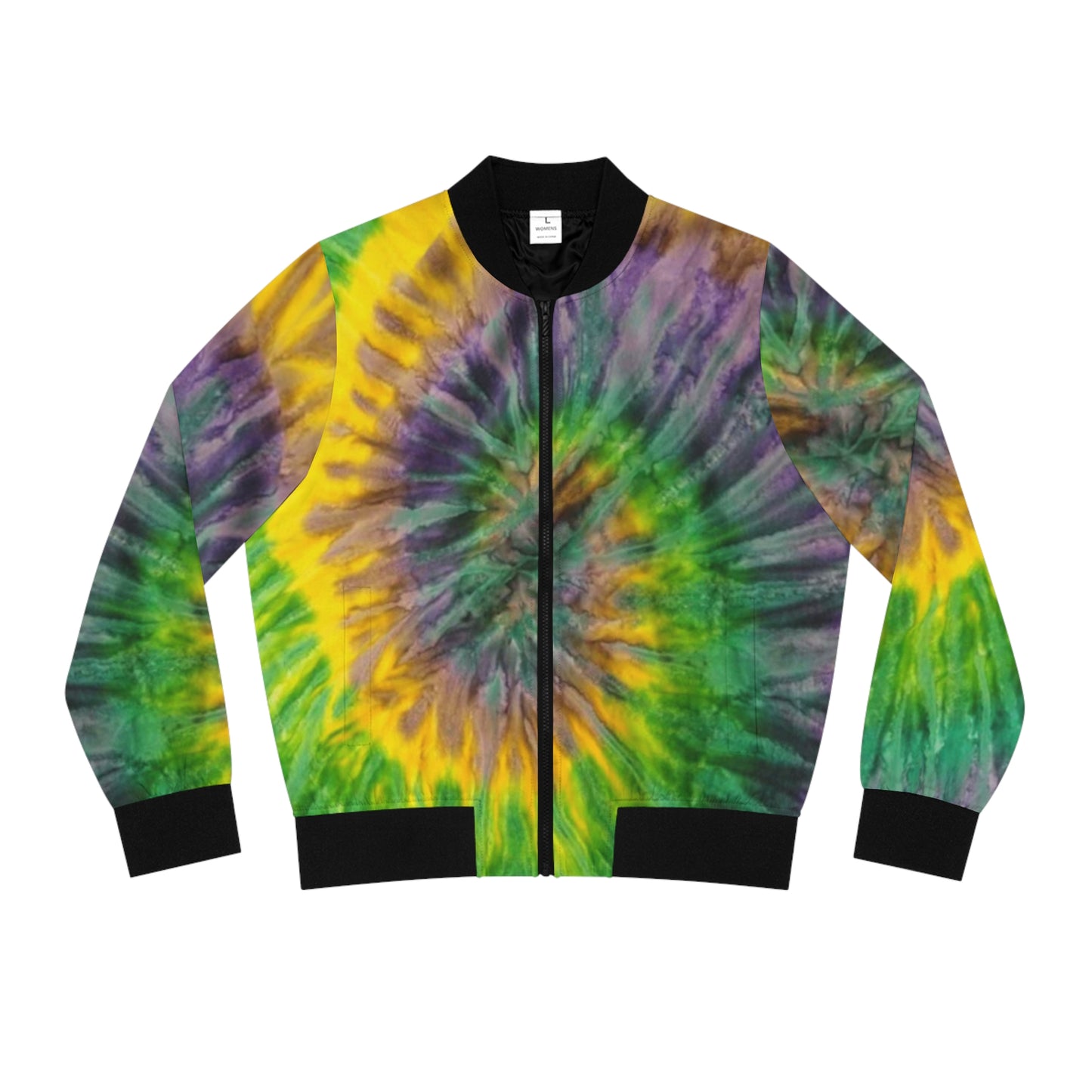 Mardi Gras Bomber Jacket for Women