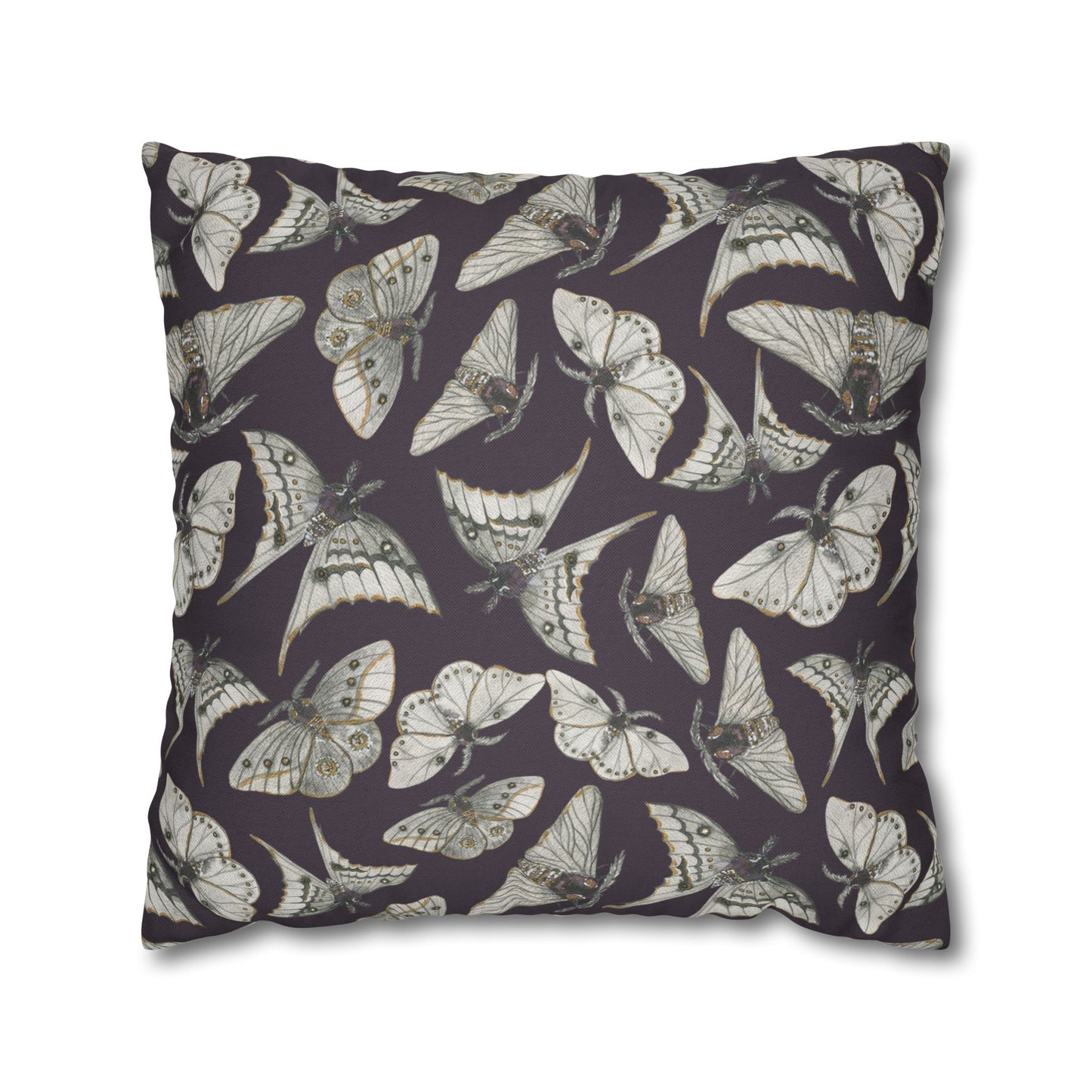 Moth Print - Halloween Pillow Cover