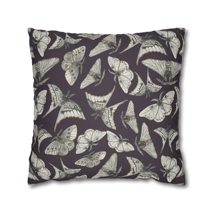 Moth Print - Halloween Pillow Cover