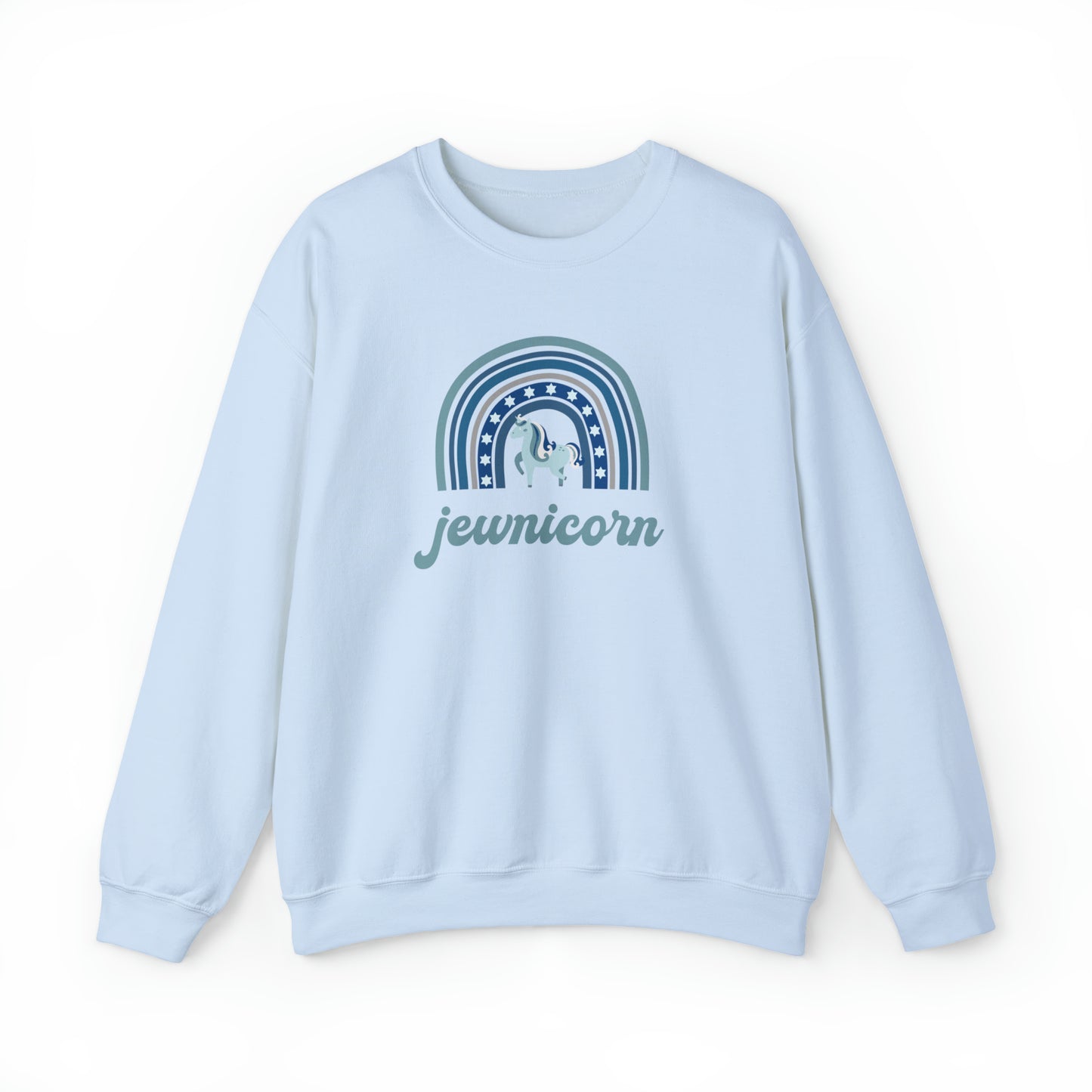 "Jewnicorn" Hanukkah Crewneck Sweatshirt