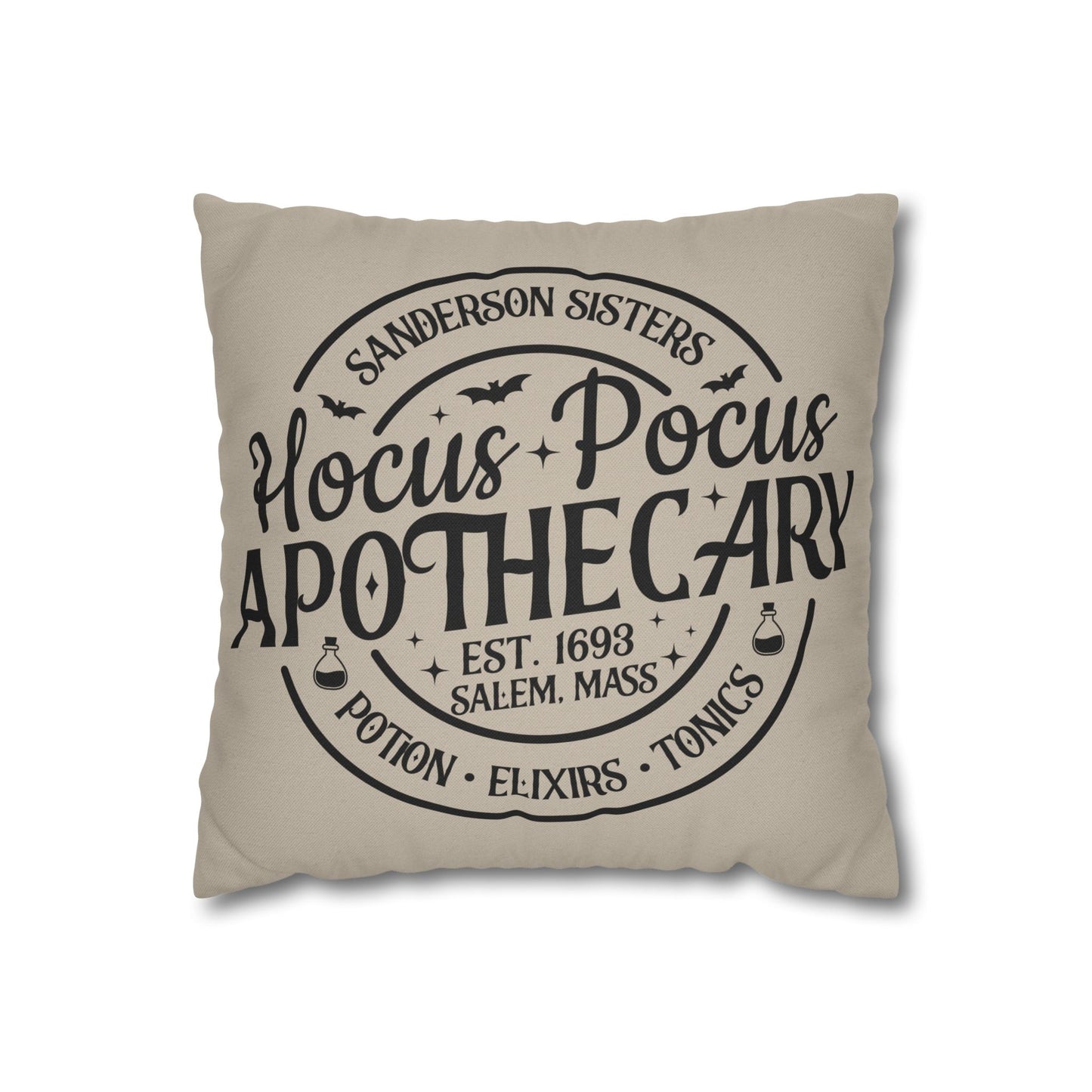 Hocus Pocus Apothecary - Halloween Pillow Cover