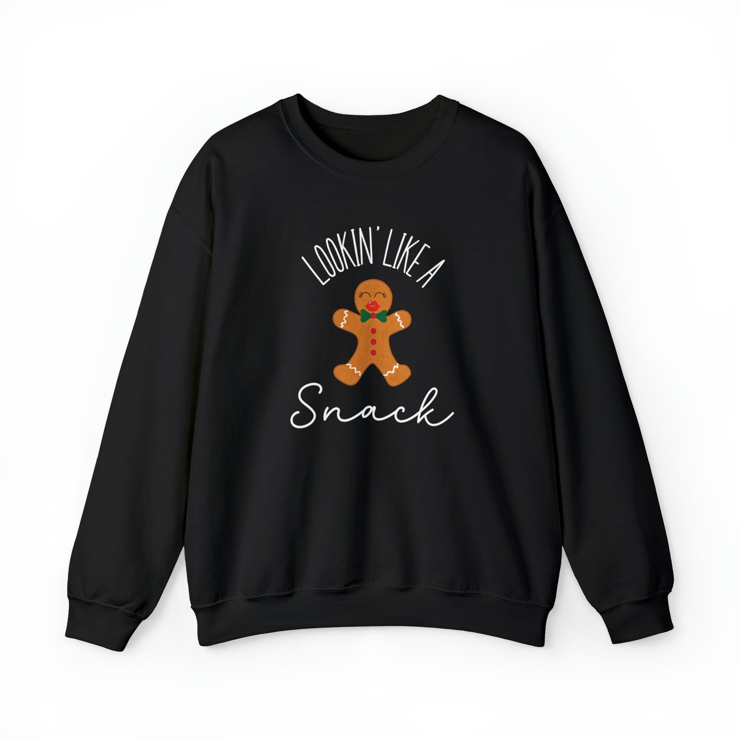 'Lookin' Like A Snack" Christmas Crewneck Sweatshirt