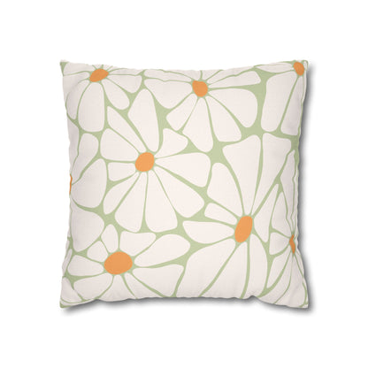 Daisy Dreams Pillow Cover - Sage