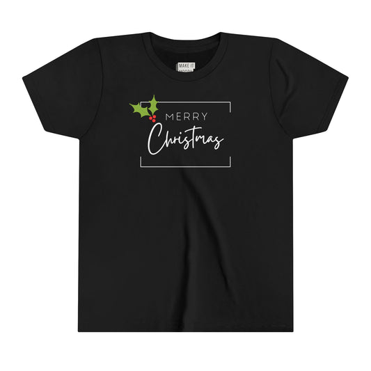 "Merry Christmas" - Youth Christmas T-Shirt