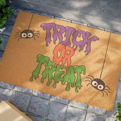 "Trick-Or-Treat" Halloween Doormat