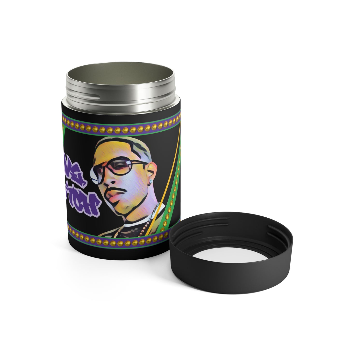 "Move B*tch" Ludacris Mardi Gras Can Cooler