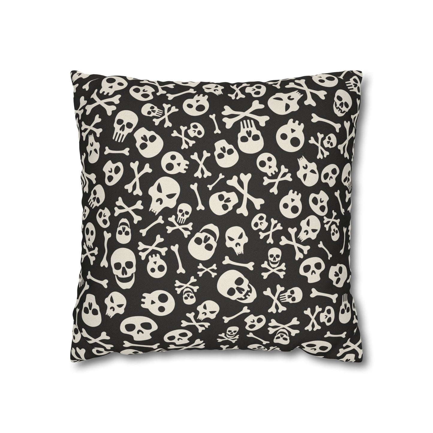 Skull & Crossbones - Halloween Pillow Cover