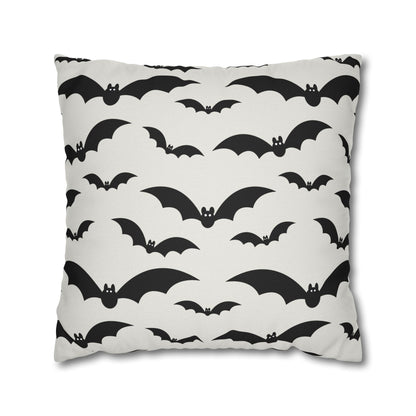 Bat Silhouettes - Halloween Pillow Cover