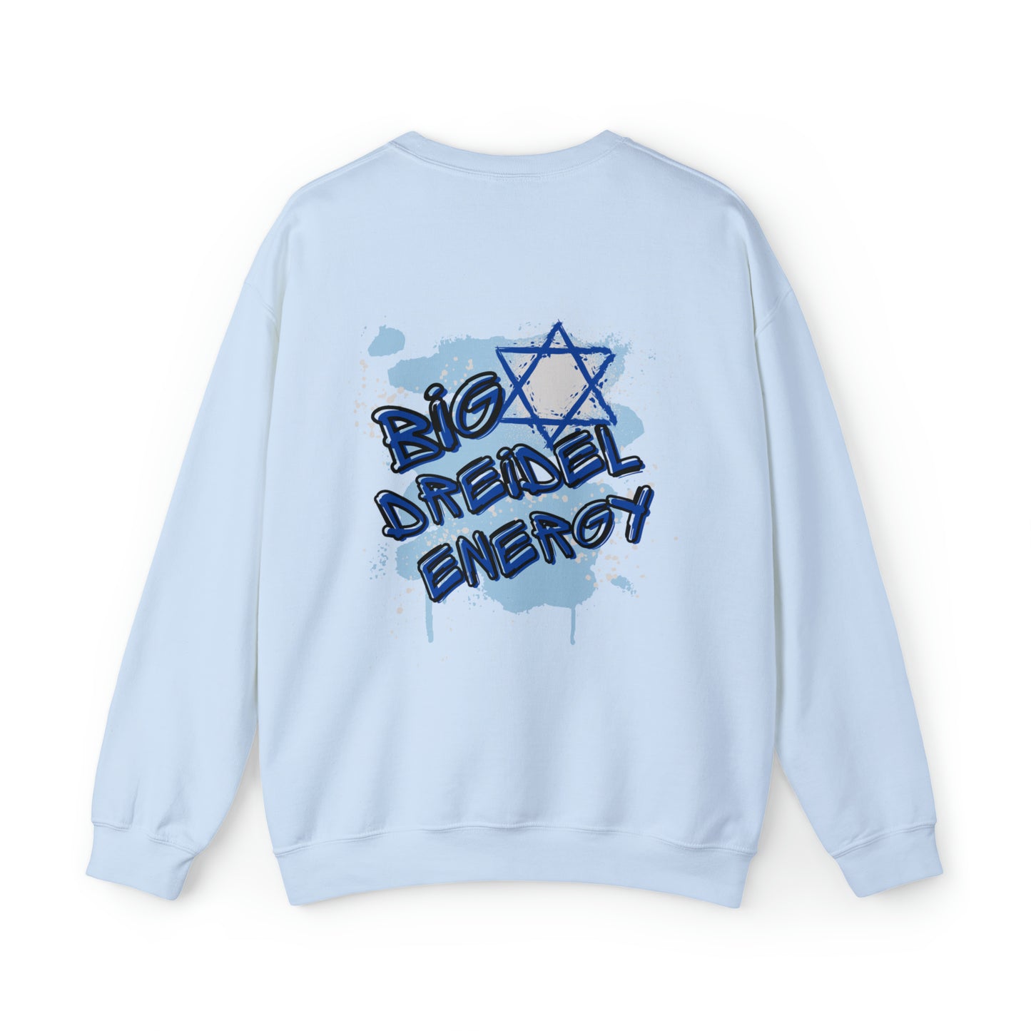 "Big Dreidel Energy" Hanukkah Crewneck Sweatshirt