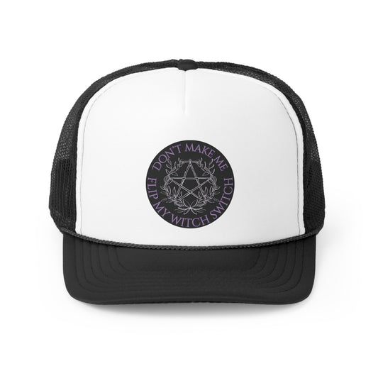 Witch Switch Halloween Trucker Hat