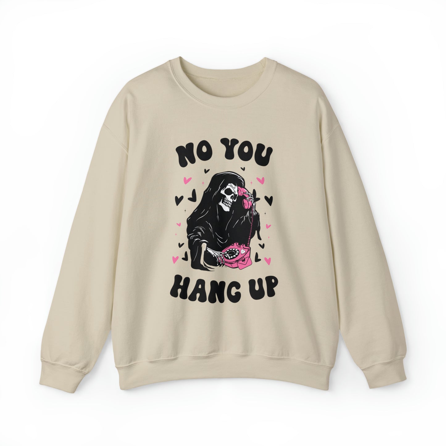 Chatty Grim Reaper Halloween Sweatshirt