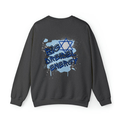 "Big Dreidel Energy" Hanukkah Crewneck Sweatshirt