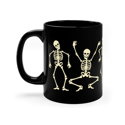 Dancing Skeletons Halloween Mug