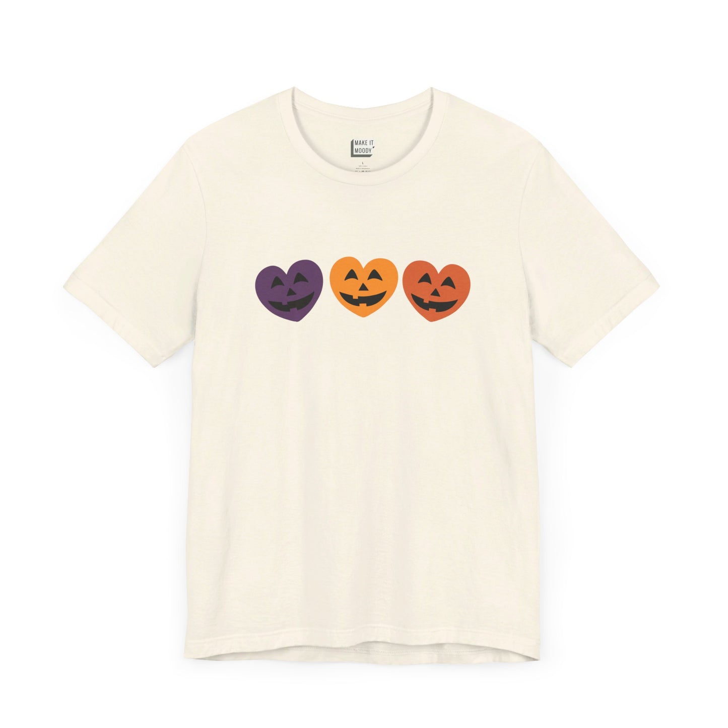 Jack-o-Lantern Hearts Halloween Tee