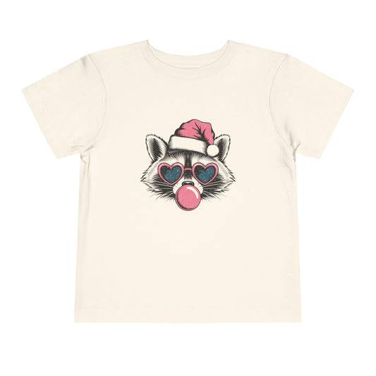 Christmas Racoon - Toddler Christmas T-Shirt