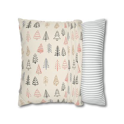 Tree Time Christmas Pillow Cover