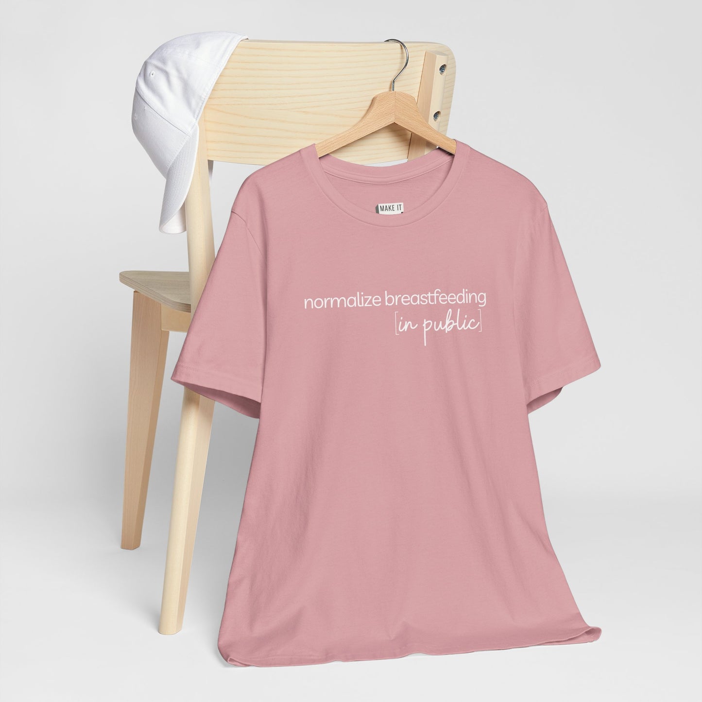 "Normalize Breastfeeding in Public" Breastfeeding T-Shirt