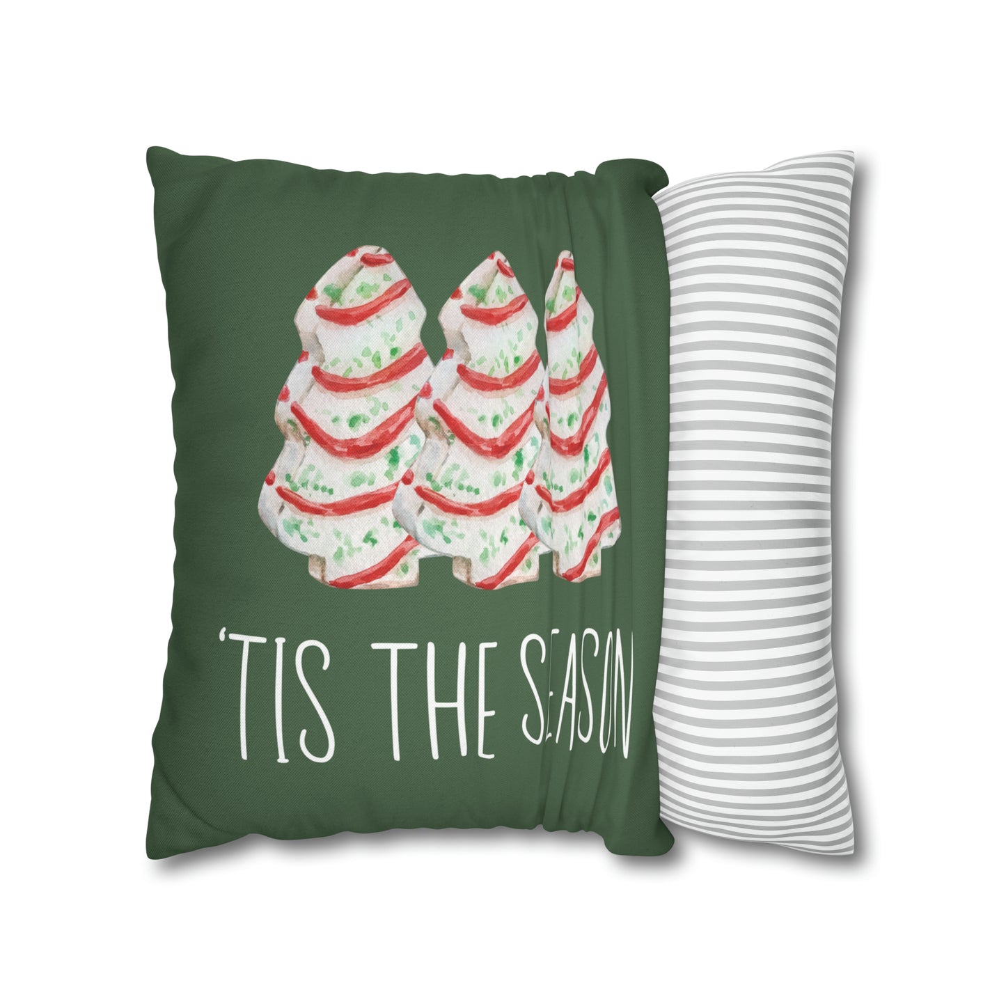 "Tis the Season" Christmas Pillow Cover