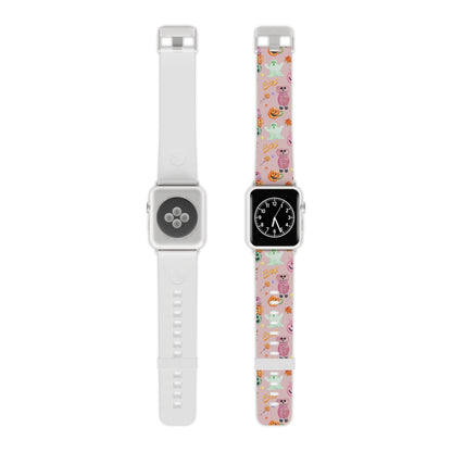 Pink Halloween Apple Watch Band