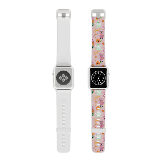 Pink Halloween Apple Watch Band