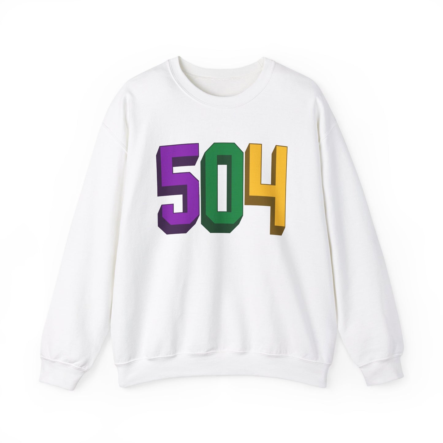 504 Mardi Gras Unisex Crewneck Sweatshirt