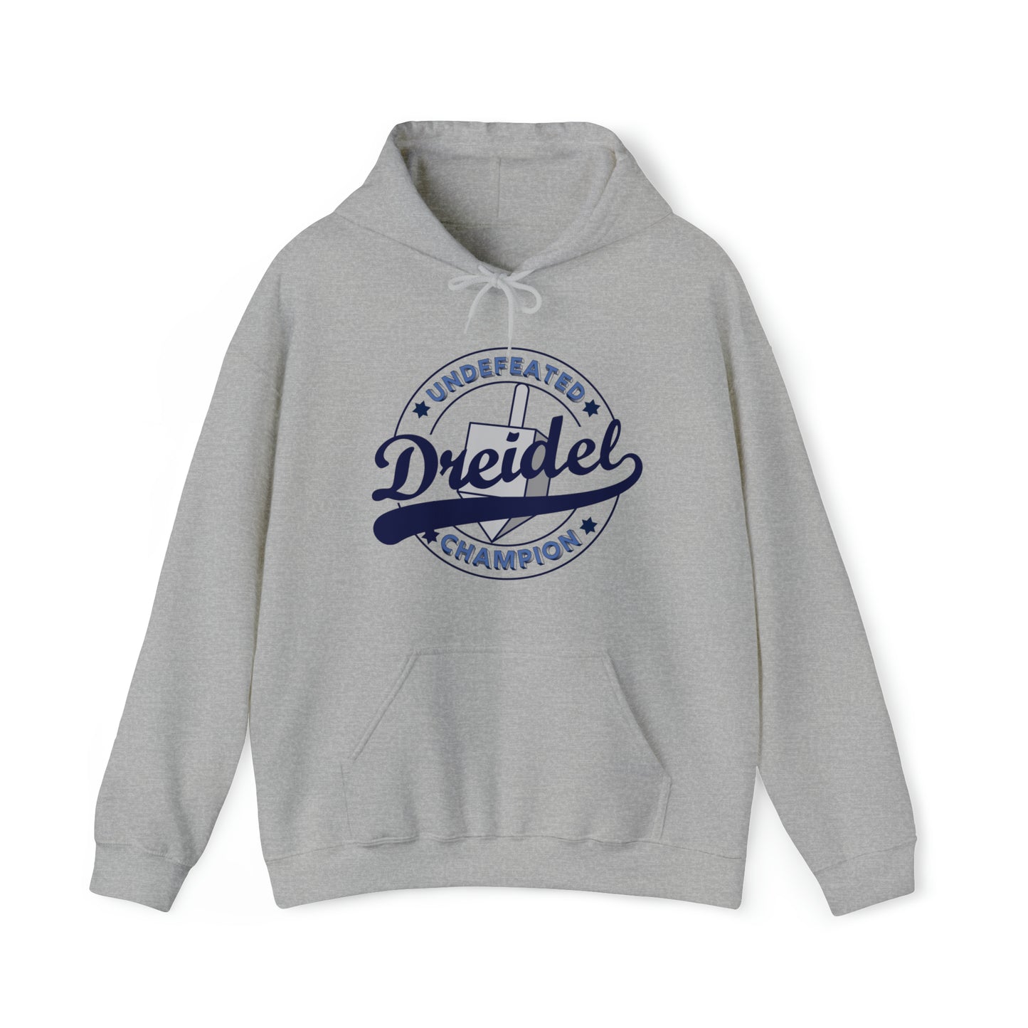 "Undefeated Dreidel Champion" Hanukkah Hoodie