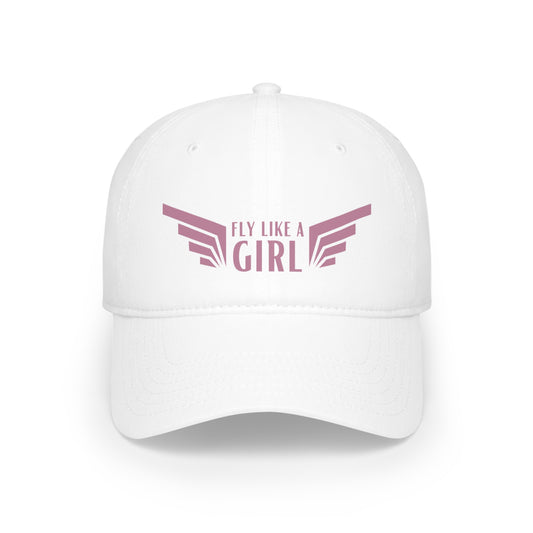 "Fly Like A Girl" Aviation Hat