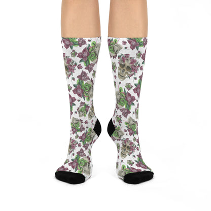 Snakes & Skulls - Premium Unisex Crew Socks