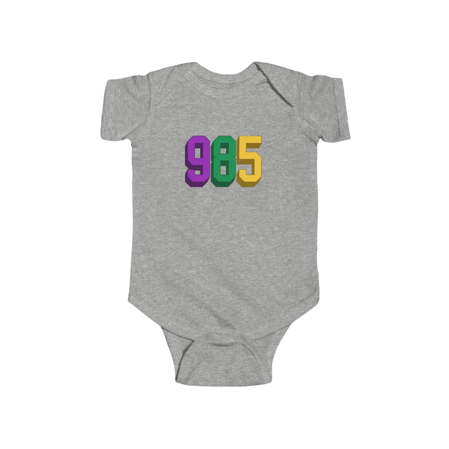 985 Mardi Gras Infant Jersey Bodysuit