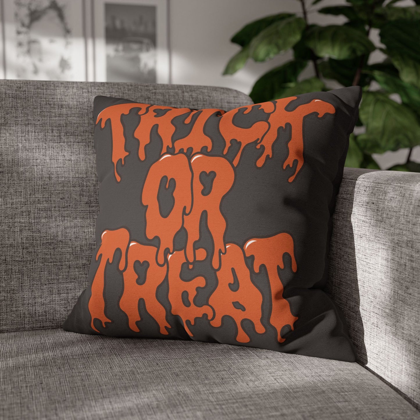 Trick-or-Treat 3 - Halloween Pillow Cover