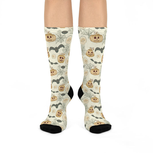 Halloween Haunts - Premium Unisex Crew Socks