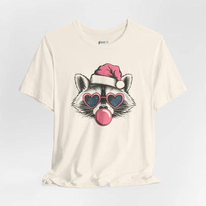 Christmas Racoon - Funny Christmas T-Shirt