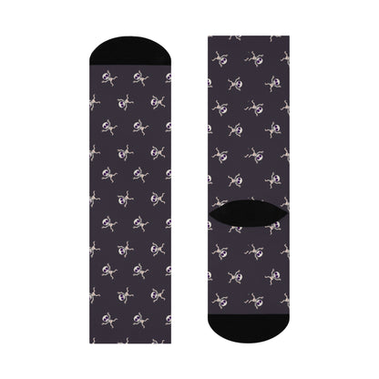 Silly Skeletons - Premium Unisex Crew Socks