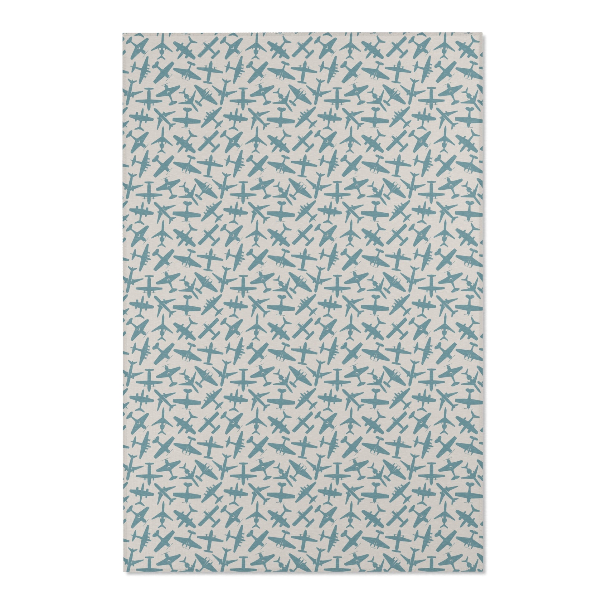 aviation merchandise, airplane patterned aviation area rug 2