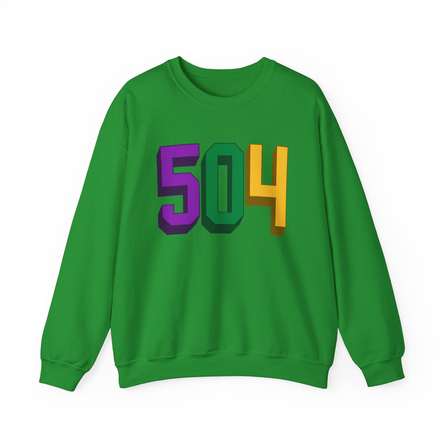 504 Mardi Gras Unisex Crewneck Sweatshirt