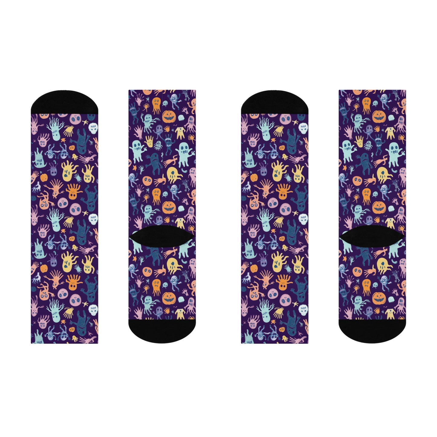 Monster Mash - Premium Unisex Crew Socks