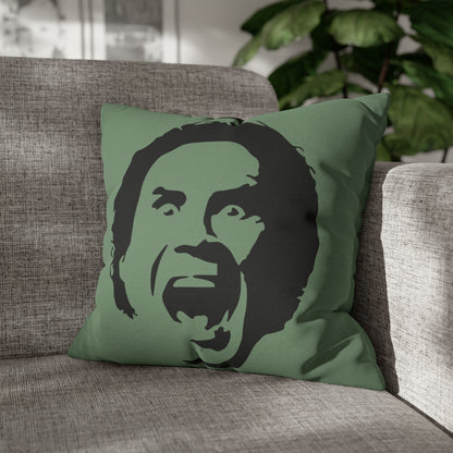 Will Ferrell Elf Christmas Pillow Cover, Light Green