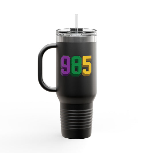 985 Mardi Gras Tumbler, 40oz