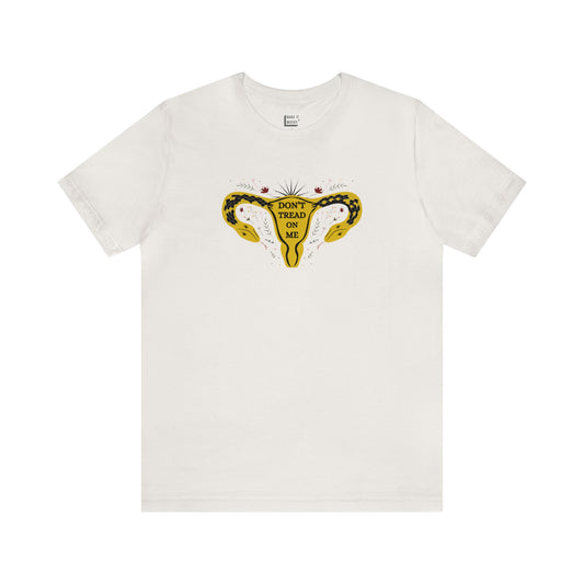 "Don't Tread on Me" Uterus Tee