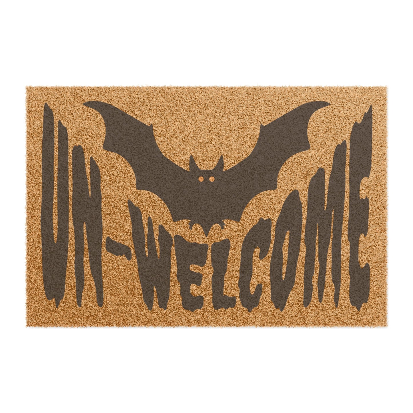 "UN-WELCOME" Halloween Doormat